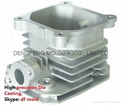 Precision Die Casting mold For Auto Engine Frame Part