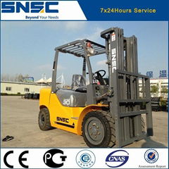 SNSC china quality 3ton diesel forklift lifting machine