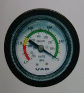 Vacuum pressure gauge