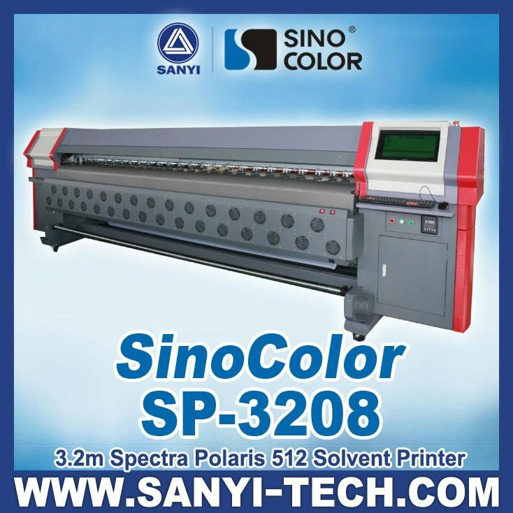 SINOCLOR Spectra Polaris 512 15pl Head Solvent Printer