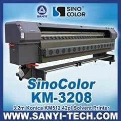 Plotter Printer with Konica KM512/42pl Head SinoColor KM3208