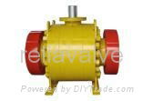 Trunnion ball valve 