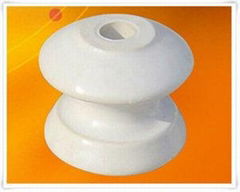 Porcelain electrical shackle insulator