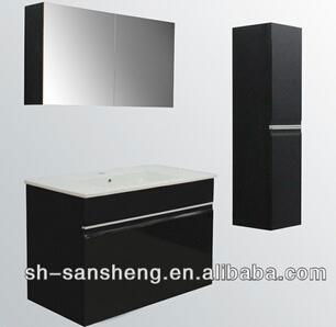 Black MDF modern furniture 2