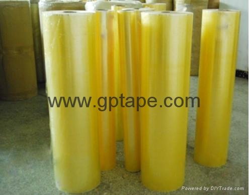 Yellowish Adhesive Jumbo Tape for Sealing 2