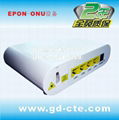 ONU-4口FTTH ONU光貓（HZW-E804） 1