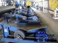 steel pipe external wall type shot blasting equipment