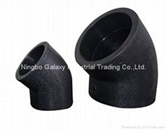High Quality PE Pipe Fittings Socket Type 45 Elbow