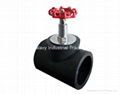 High Quality PE Pipe Fittings Elevation Stype Shut-off Valve