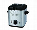 1L Squre Stainless Steel Deep Fryer