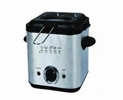 1L Squre Stainless Steel Deep Fryer 