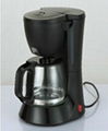 4 Cup Drip Coffee Maker With Glass Pot  1