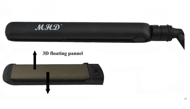 Salon collection 1 inch Titanium and Ionic hair straightener 2