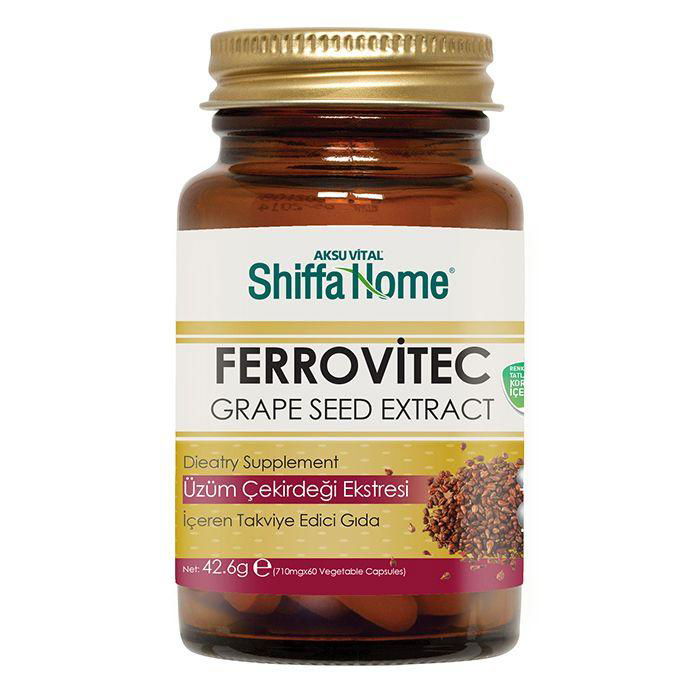 Grape Seed Oil Ferrovitec Health Food Supplement 3