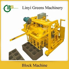 JMQ4-30 concrete mobile  manual brick making machine