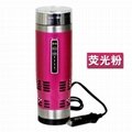 2014 Newest Patent heating and cooling 304 stainless steel double wall car mug