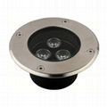 3W LED underground light 