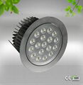 15W LED down light