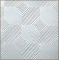 PVC laminated gypsum tile with foil back 2