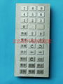 33 Keys Stainless Steel  Mini Metal Keypad for Oil Drilling Machinery   1