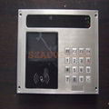 Stainless Steel Water Proof  Kypad for Entrance Guard System 