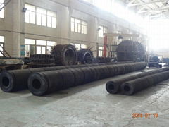 Cylinder rubber marine fender