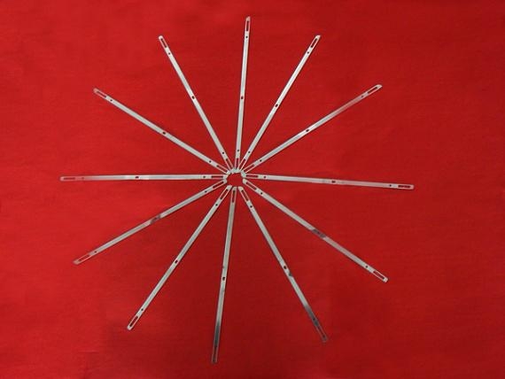 narrow fabric heddle