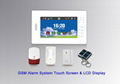 touch screen intelligent gsm alarm