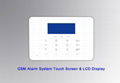 LED display Touch Keypad Intelligent Wireless Gsm Alarm System G3 1