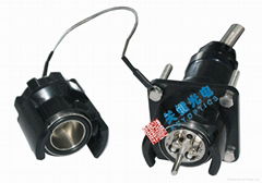 Wall-mounted Military Connector for Filed Tactical Fiber Optic Cable