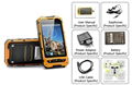 4 inch A8 IP67 r   ed android phone android 4.2 waterproof cell phone  2