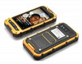 4 inch A8 IP67 r   ed android phone android 4.2 waterproof cell phone  3