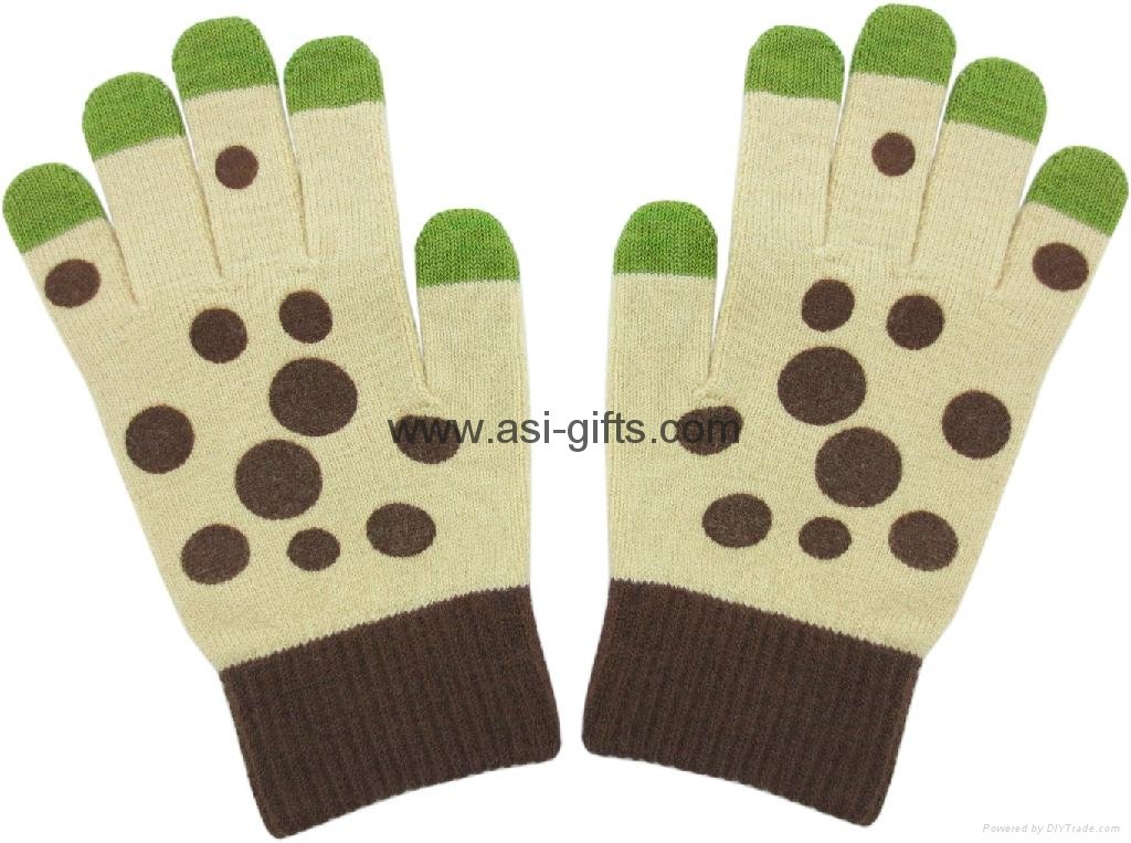 Touch screen gloves with your customized logo as promotional gifts well known  2