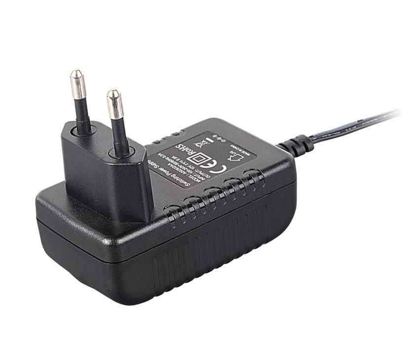 15w wall mount  power adapter for led light,tablet,cctv