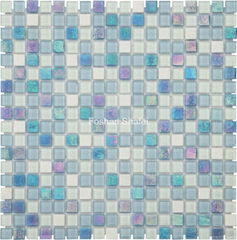 Swimming pool mosaic tile