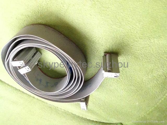 UL265  1-28AWG flat ribbon cable1.27mm/300V 4