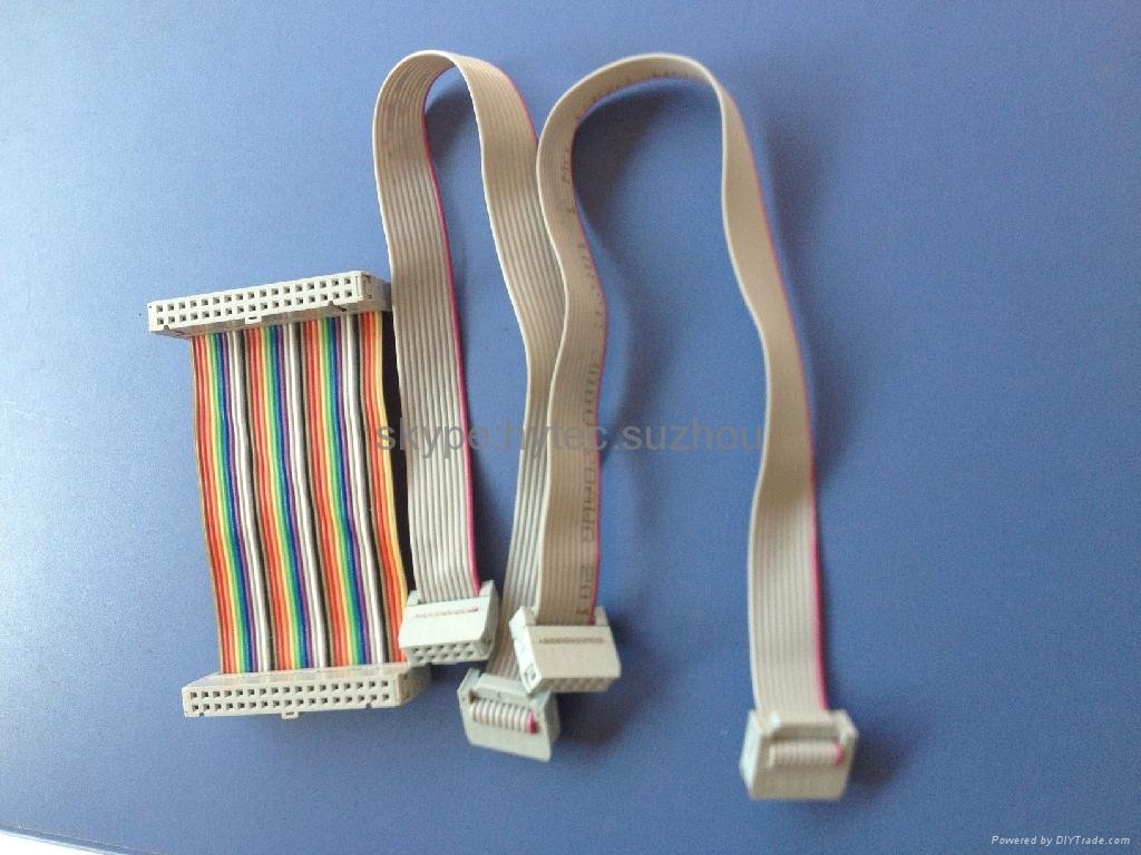 UL265  1-28AWG flat ribbon cable1.27mm/300V 5