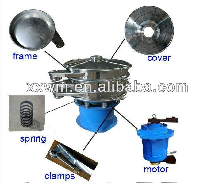 ultrasonic vibrator separator machine for sieving flour starch 3