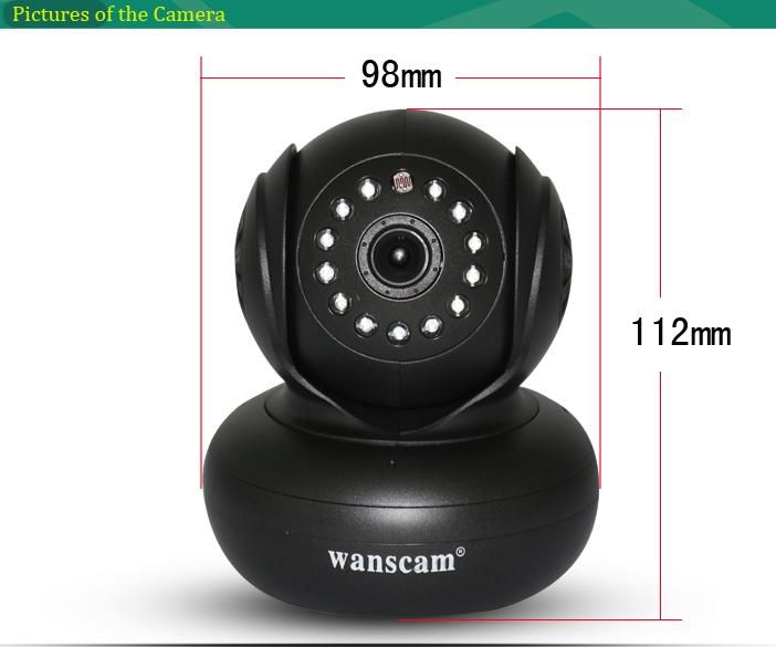 Wanscam JW0005 P2P Mini Indoor IP Camera Support TF Card