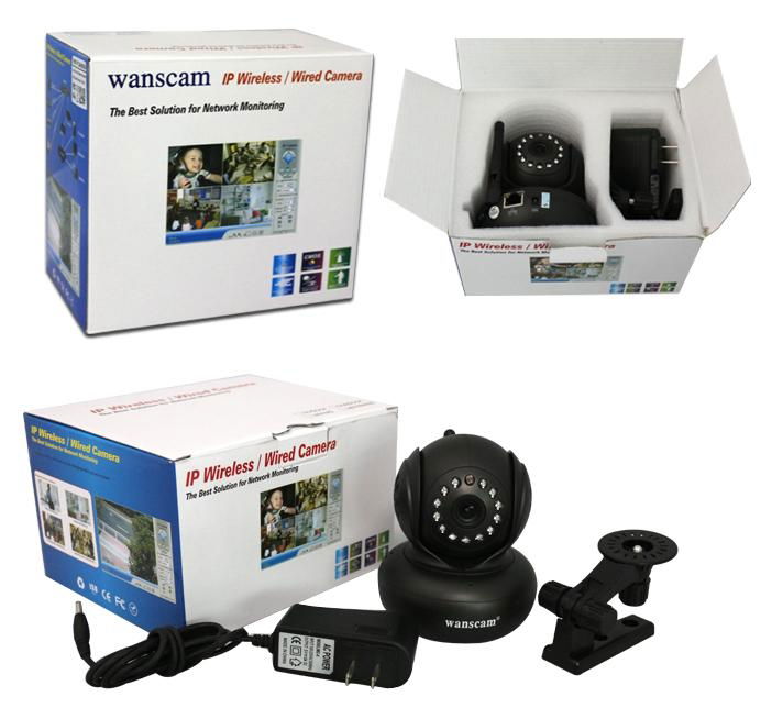 Wanscam JW0005 P2P Mini Indoor IP Camera Support TF Card 2