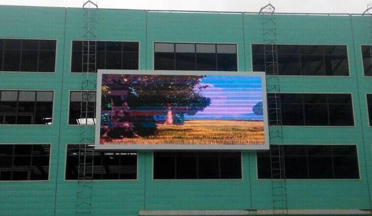 Outdoor full color p16 advertsing led display