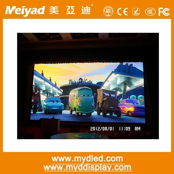 Indoor HD smd p4 led video wall screen