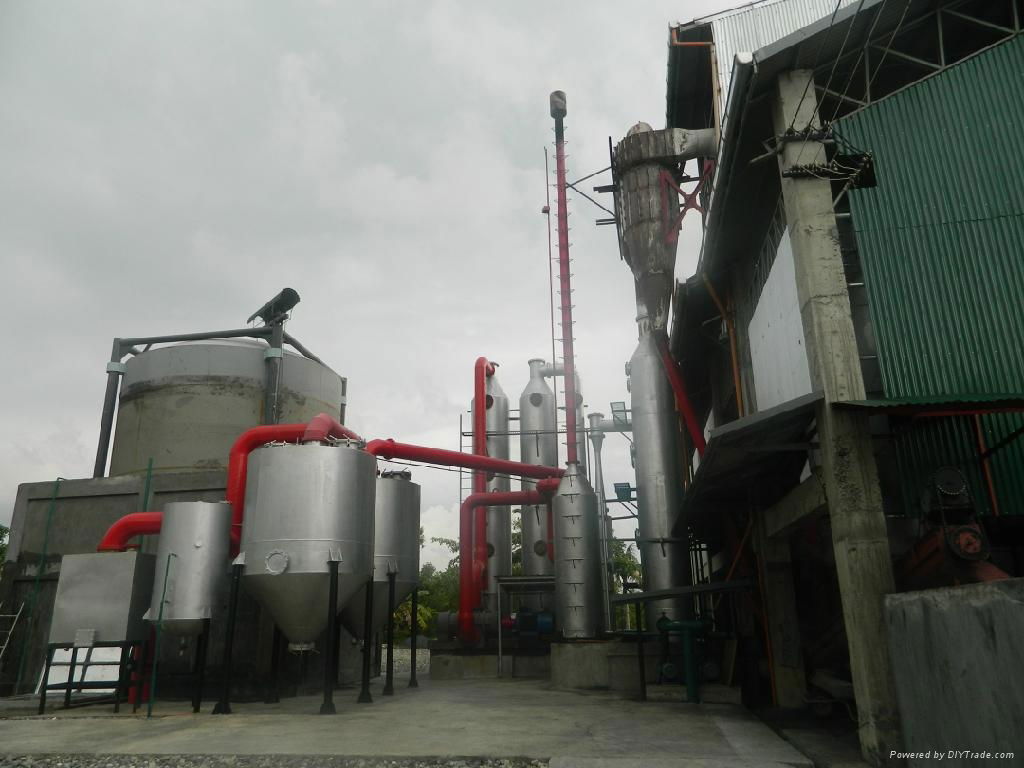 Fengyu 1MW rice husk wood chip biomass gasifier power generation power plant