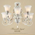 High Quality Fashion Luxury Resin Iron And Glass Material 8 Heads Led Chandelier 1