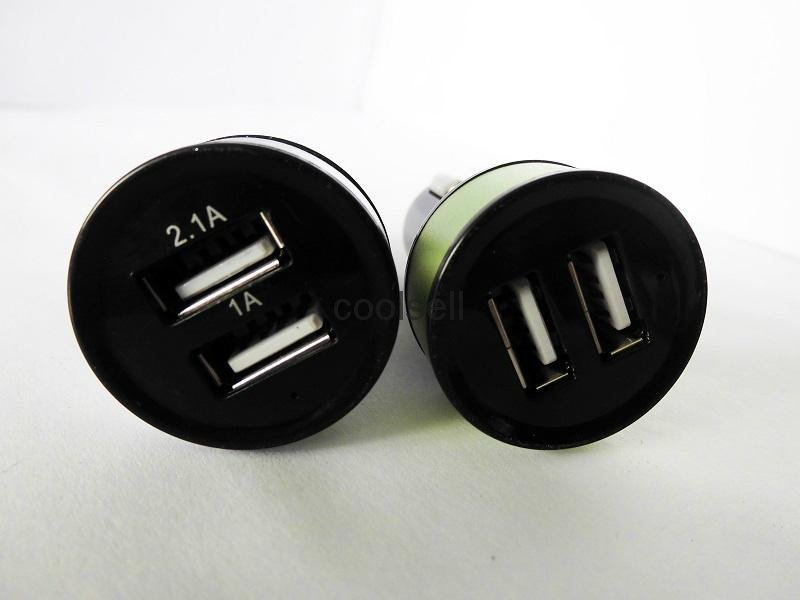 manufacturers selling 5V2.1A Dual USB port car charger