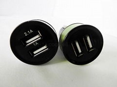 manufacturers selling 5V2.1A Dual USB port car charger