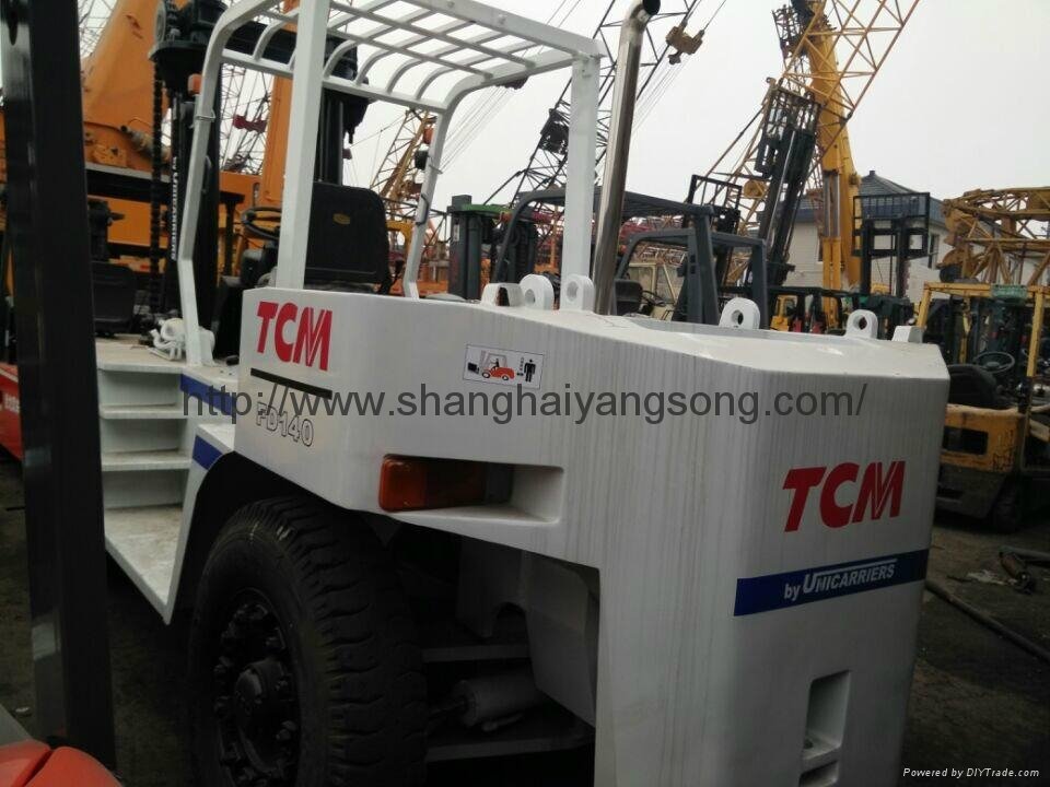 TCM FD140 Forklift (14t) 5