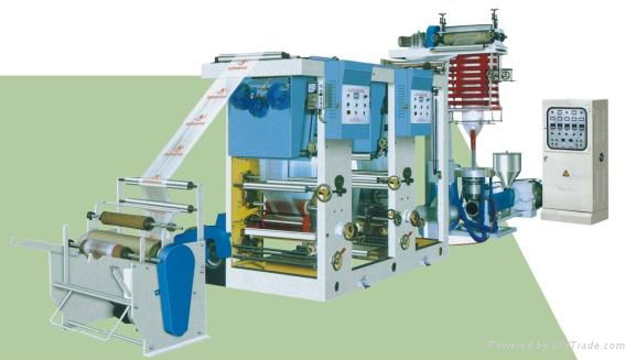 plastic Film Blowing Printing Connect-line machine equipment