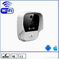 Video and audio doorbell K900 wifi door bell works with phone and tablet