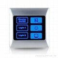 Automatic light switch timer for PC or metal frame